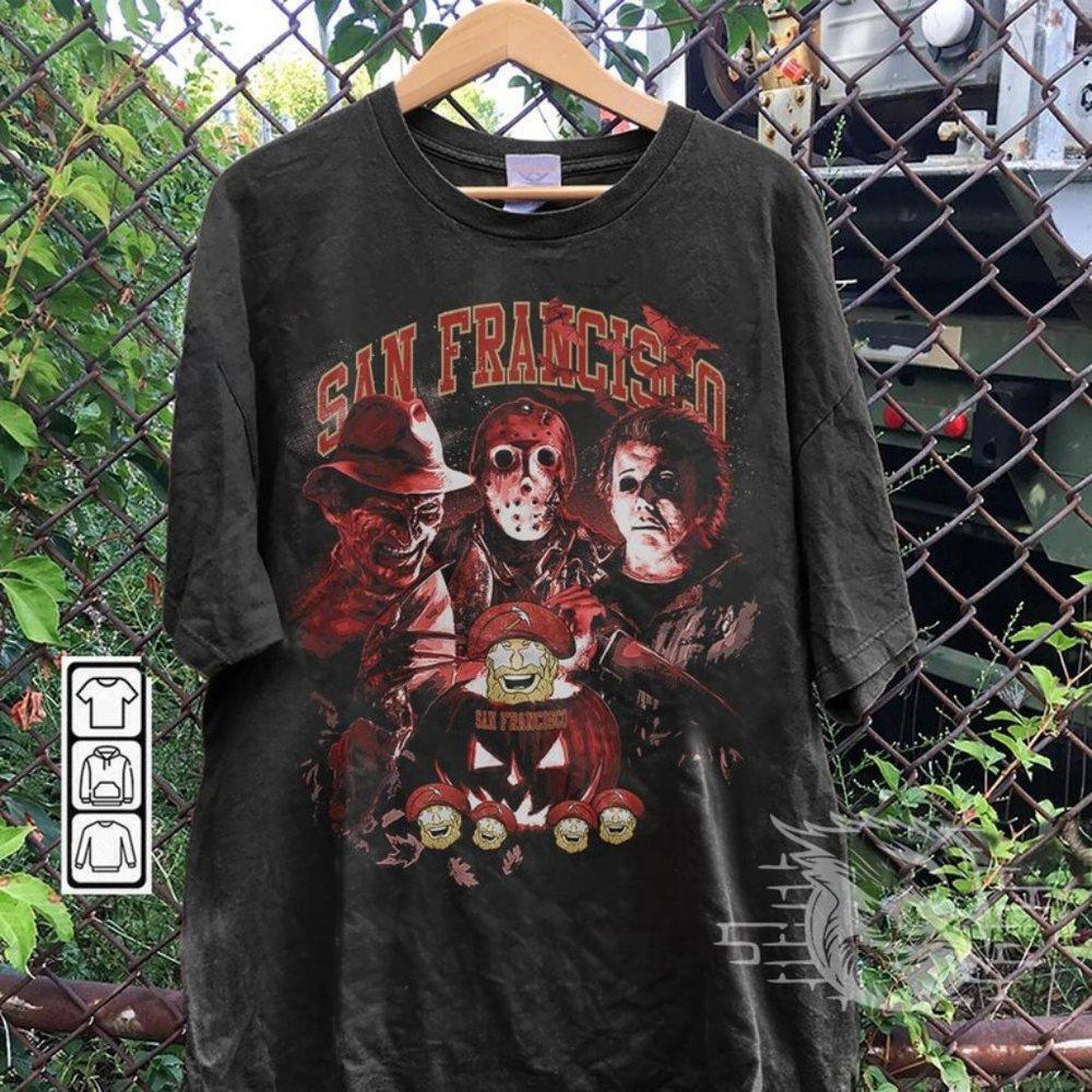 San Francisco  Horror Movie Brock Purdy Graphic T-Shirt